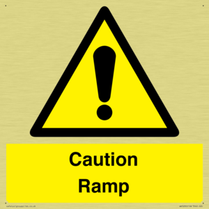 Caution Ramp